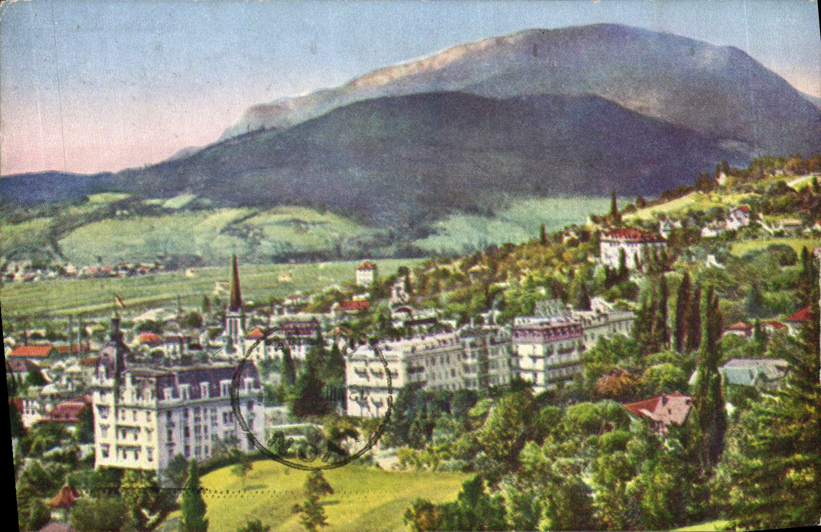 CPA Aix les Bains vue generale 