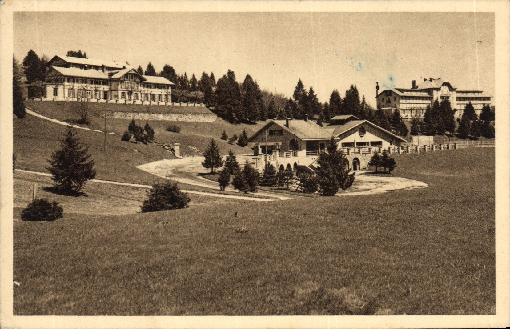 CPA Le Mont Revard sur Aix les Bains Savoie les Hotels 