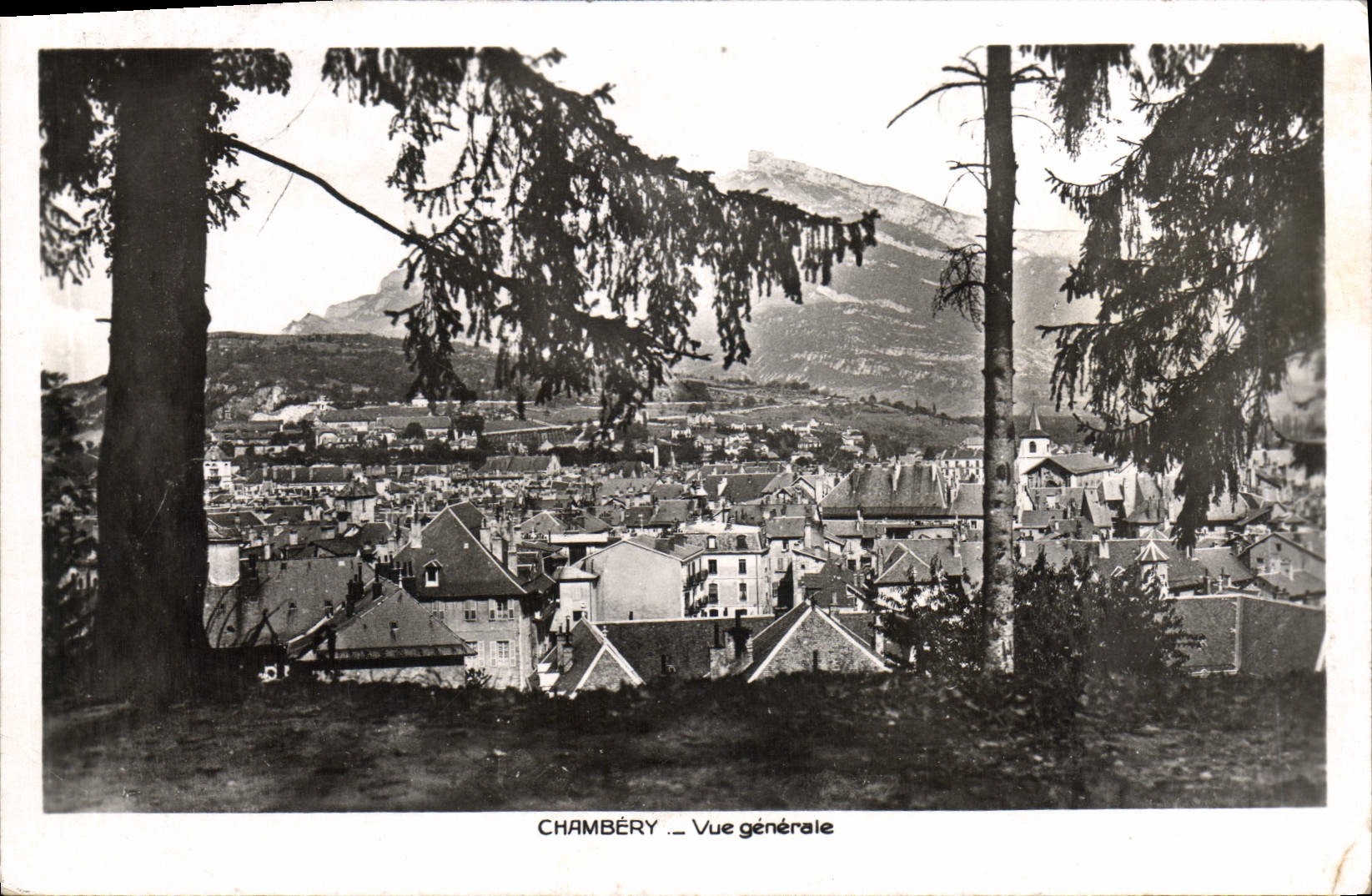 CPA Chambery vue generale 