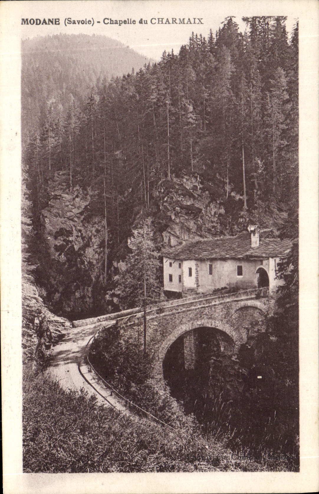 CPA Modane Savoie Chapelle du Charmaix 