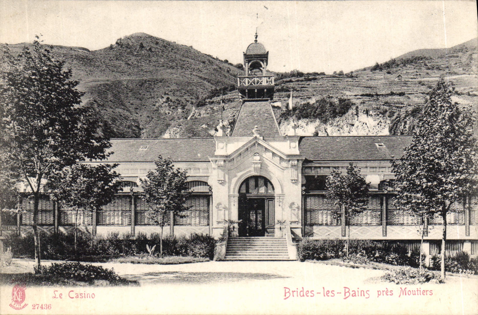 CPA Brides les Bains pres Mouliers le casino