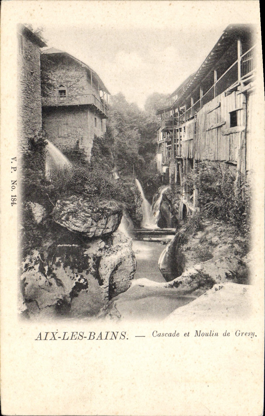 CPA Aix les Bains Cascade et Moulin de Gresy