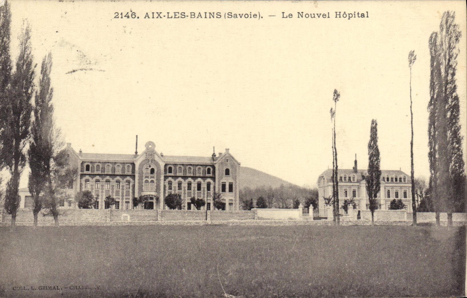 CPA Aix les Bains Savoie le Nouvel hopital