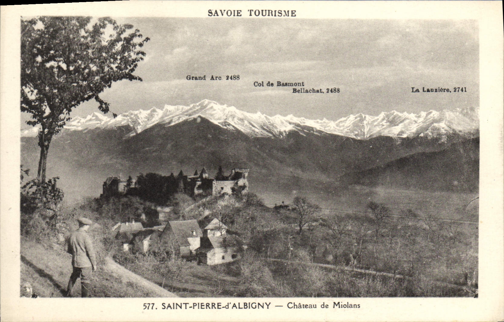 CPA Savoie Tourisme Saint Pierre d'Albigny chateau de Miolans 