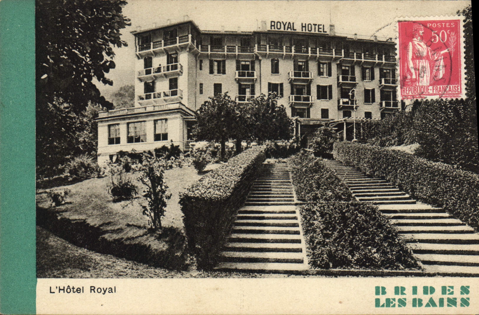 CPA Brides les Bains l'hotel Royal
