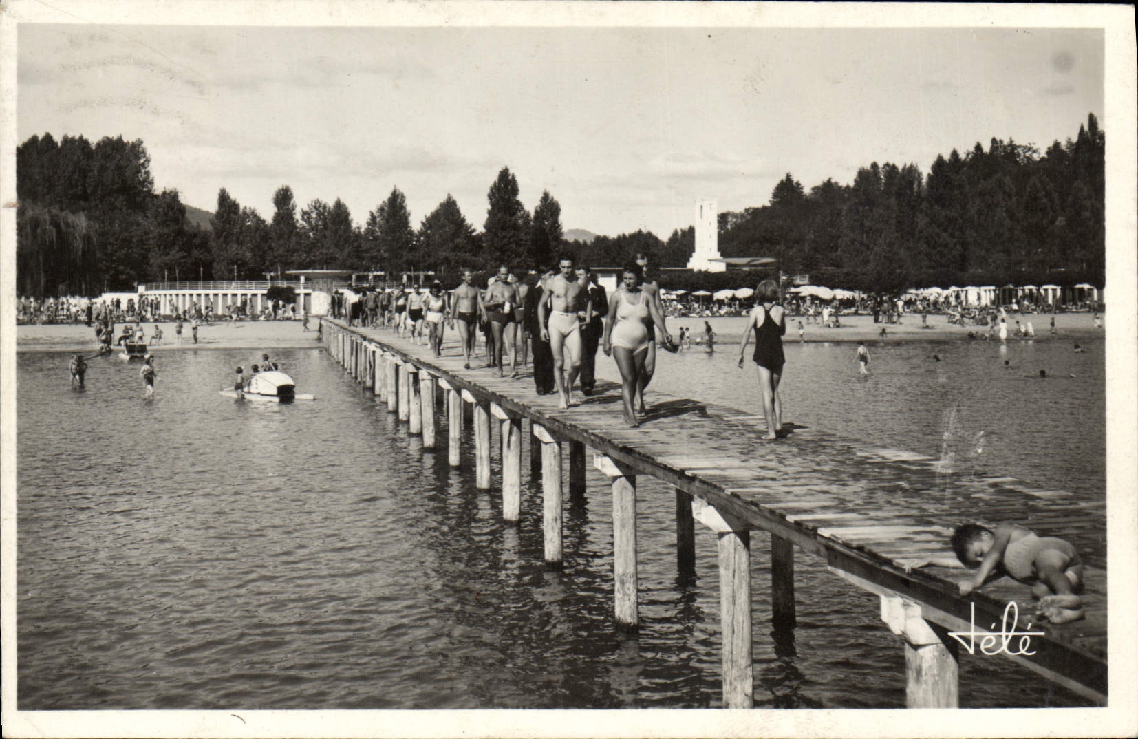 CPA La plage d'Aix les Bains 