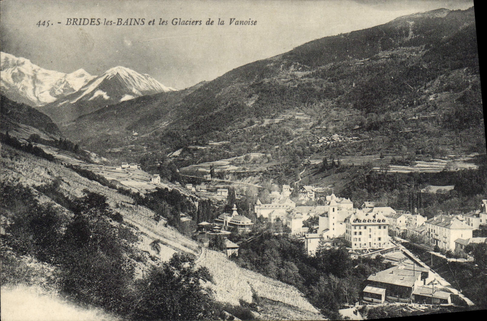 CPA Brides les Bains et les Glaciers de la Vanoise 