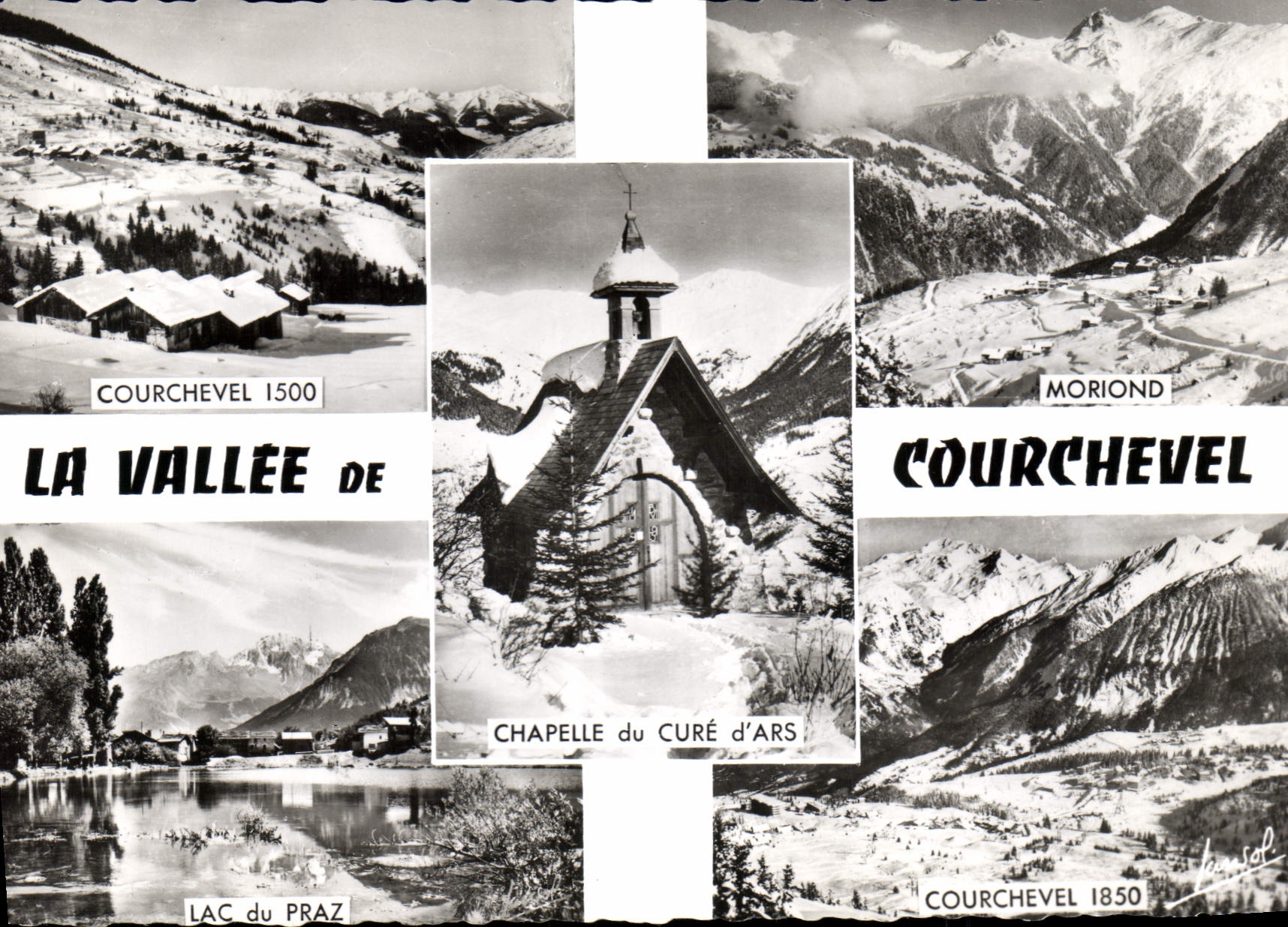 CPSM La Vallee de Courchevel 
