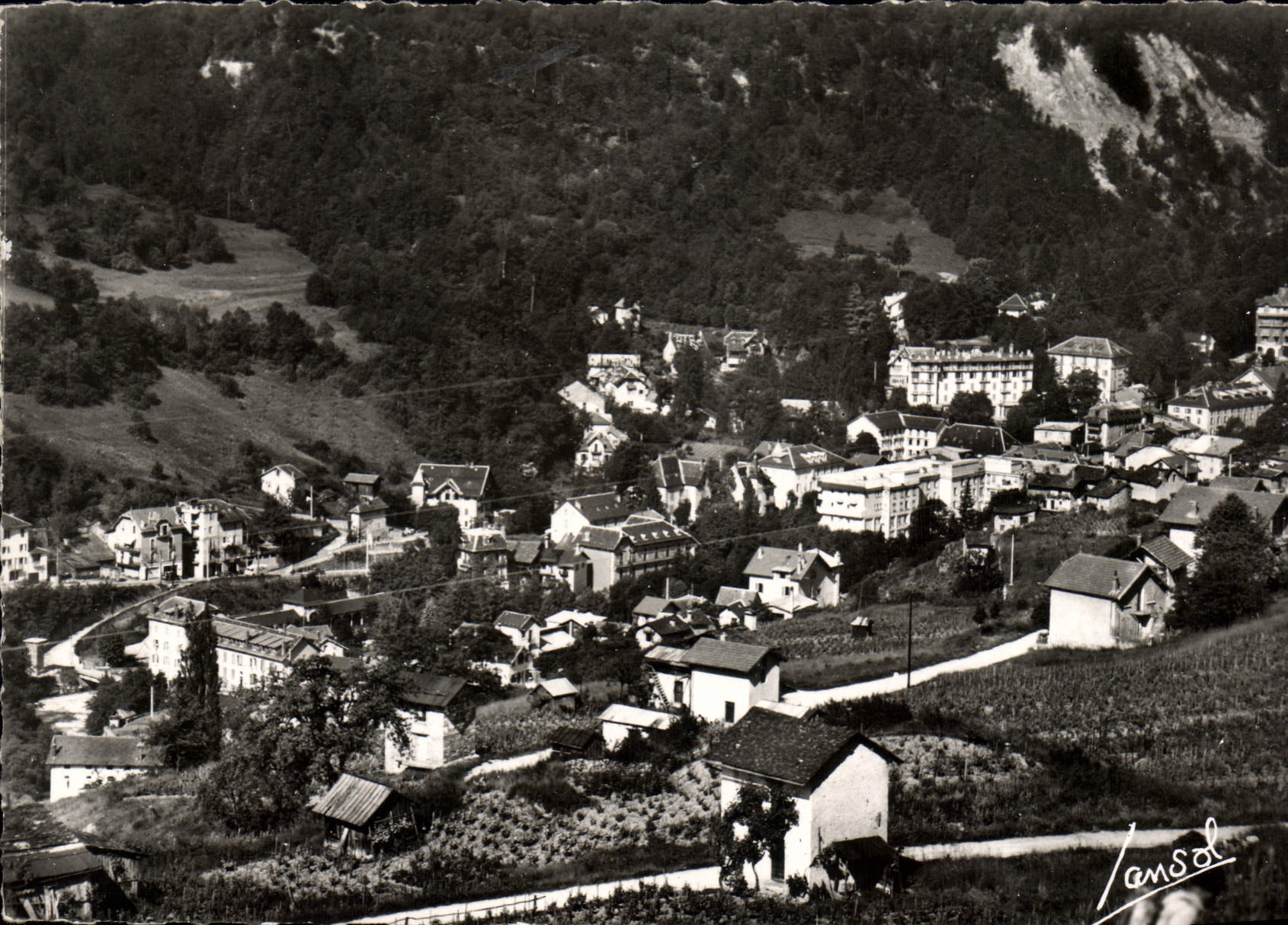 CPSM Brides les Bains Savoie vue generale