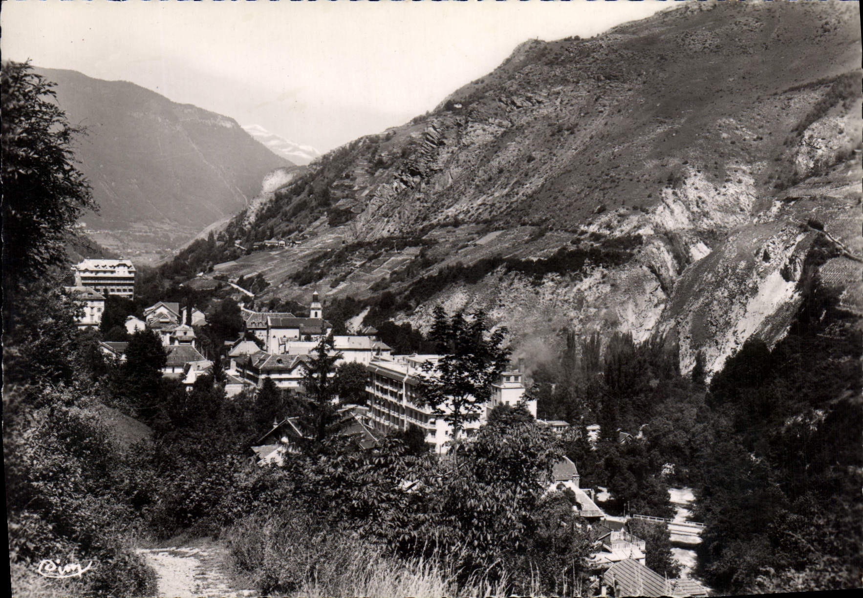 CPSM Brides les Bains Savoie vue generale