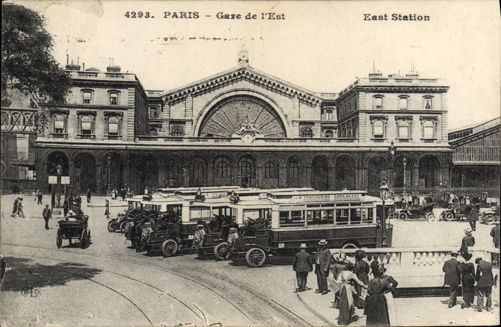 CPA Paris Gare de l'Est 