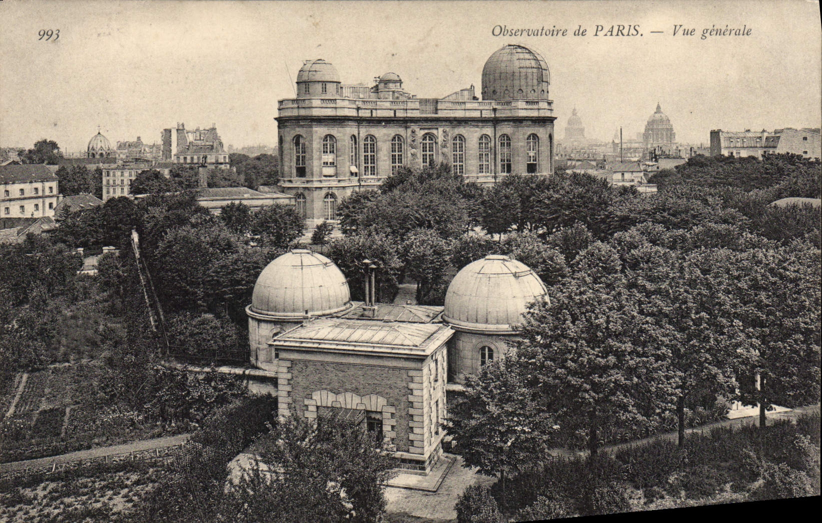 CPA Observatoire de Paris Vue generale