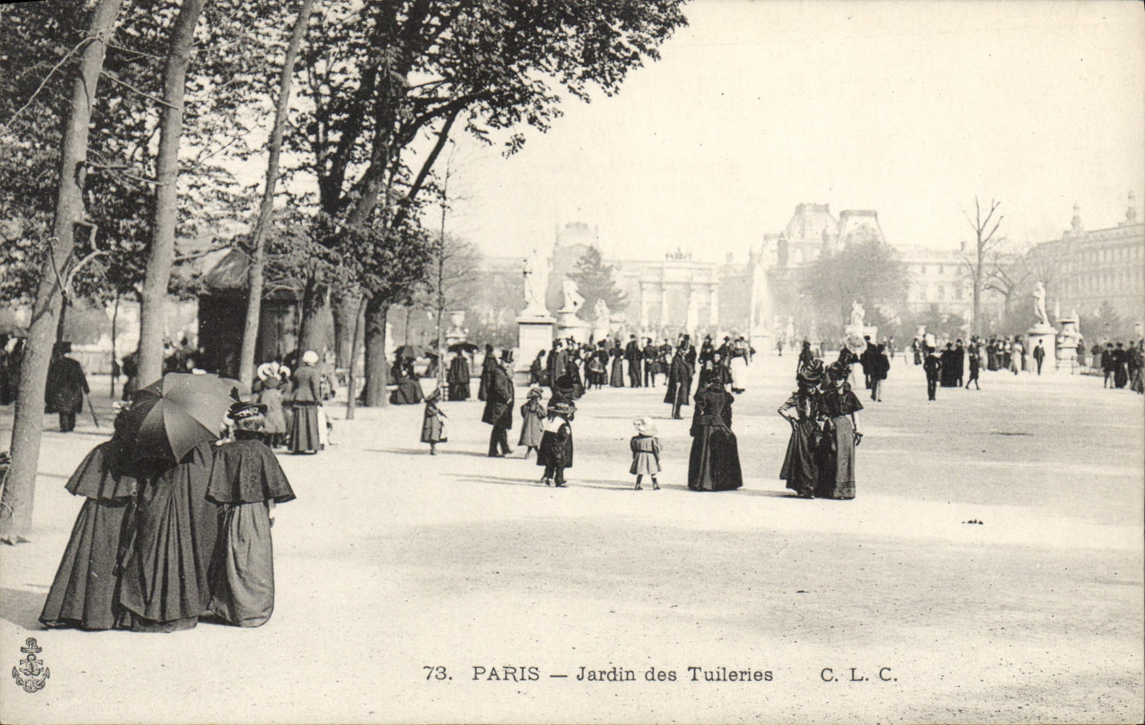 CPA Paris Jardin des Tuileries 