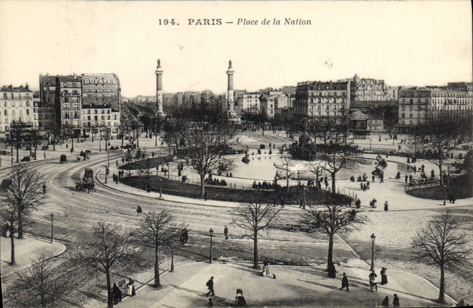 CPA Paris Place de la Nation 