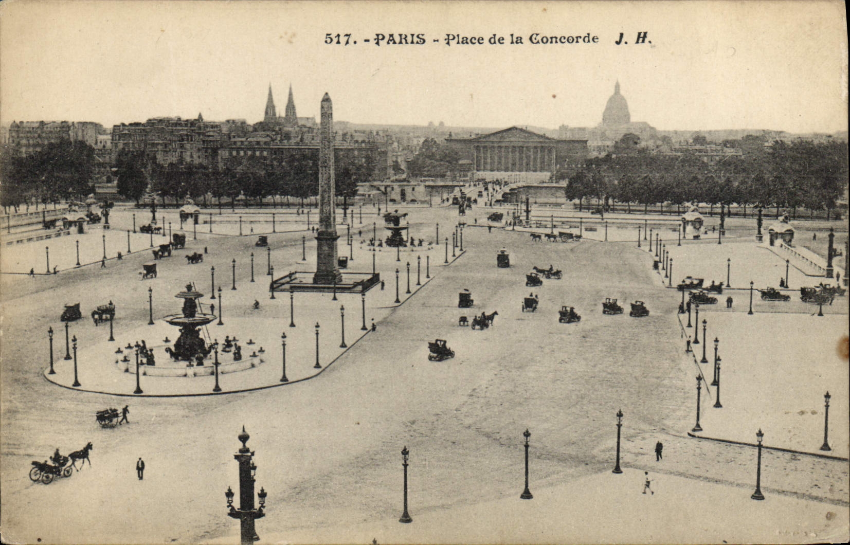 CPA Paris Place de la Concorde 