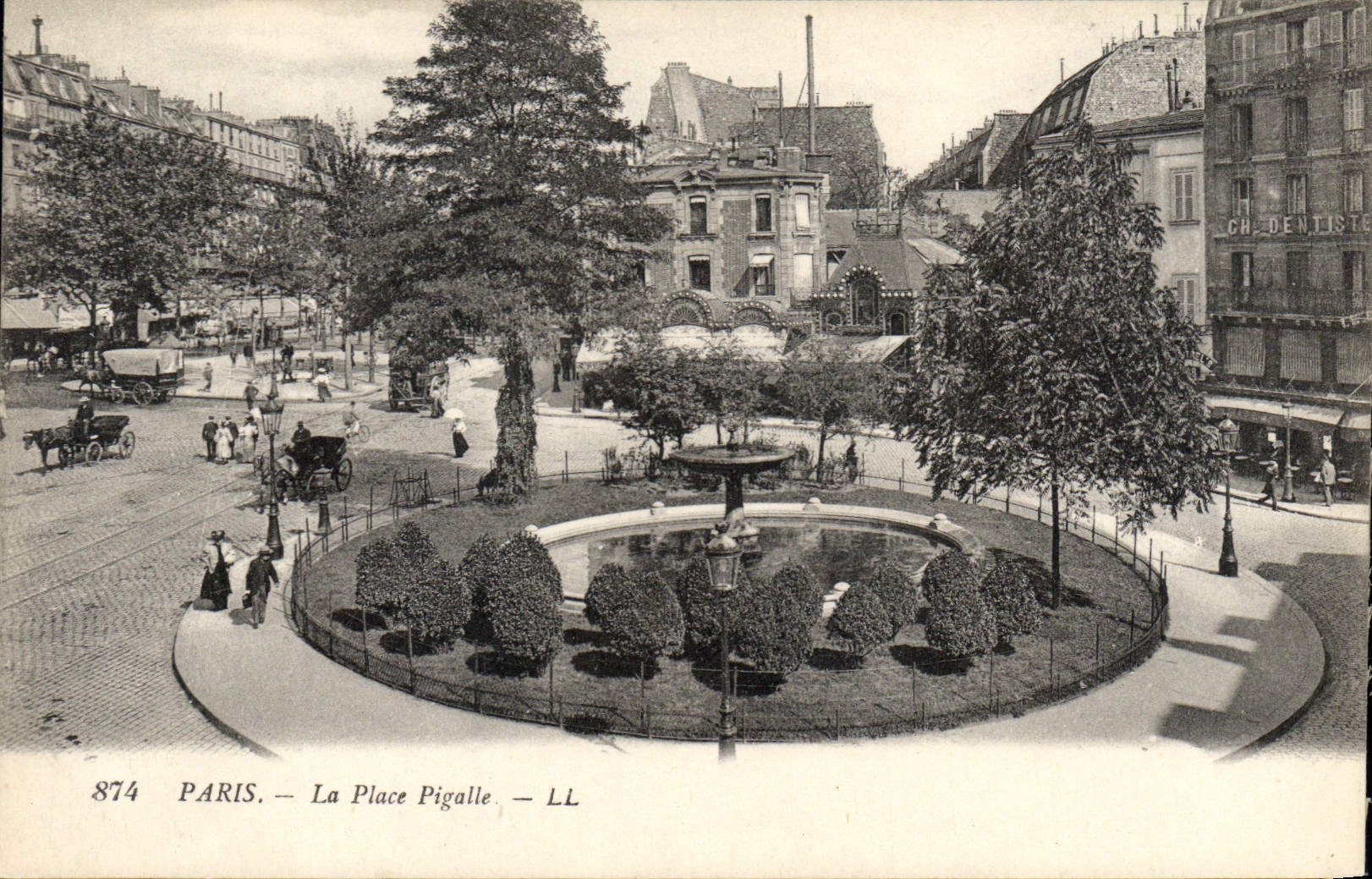 CPA Paris La Place Pigalle 