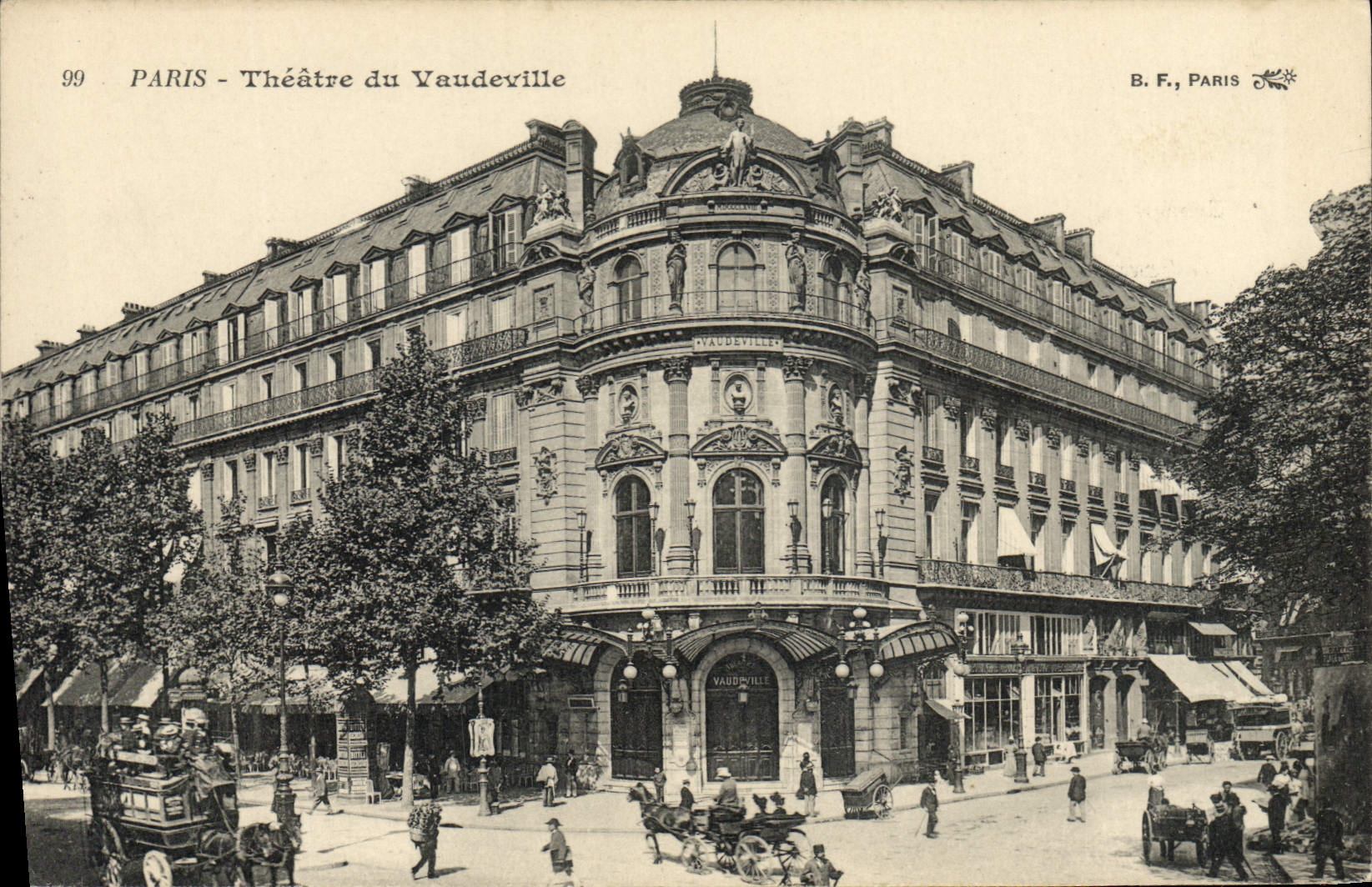 CPA Paris Theatre du Vaudeville