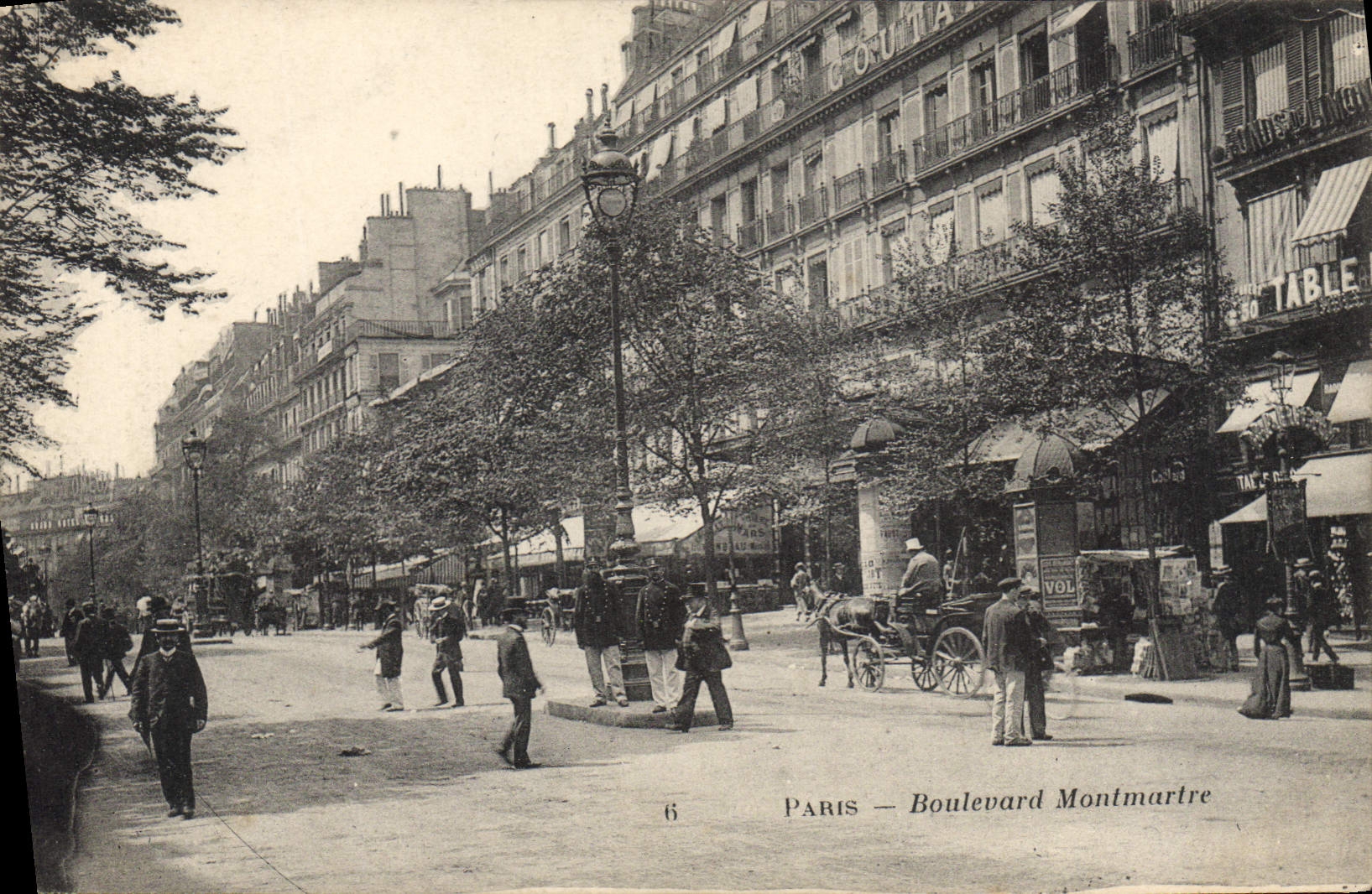 CPA Paris Boulevard Montmartre 