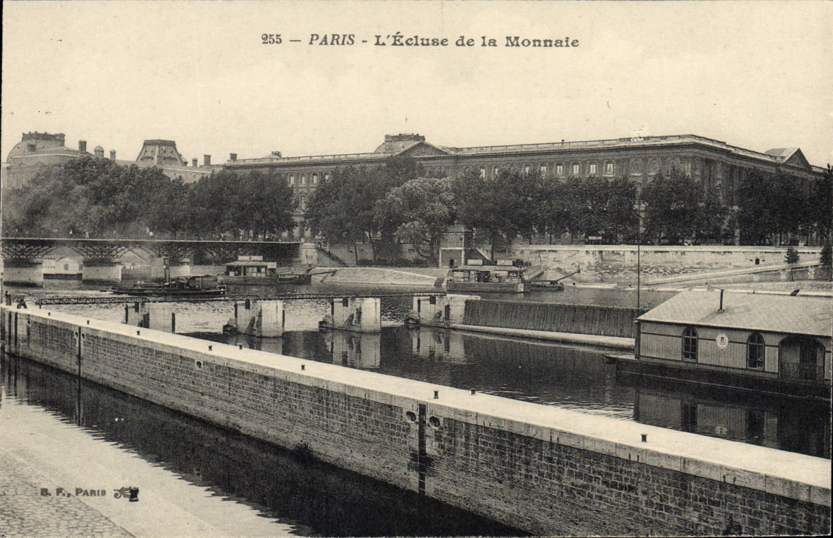 CPA Paris l'Ecluse de la Monnale 