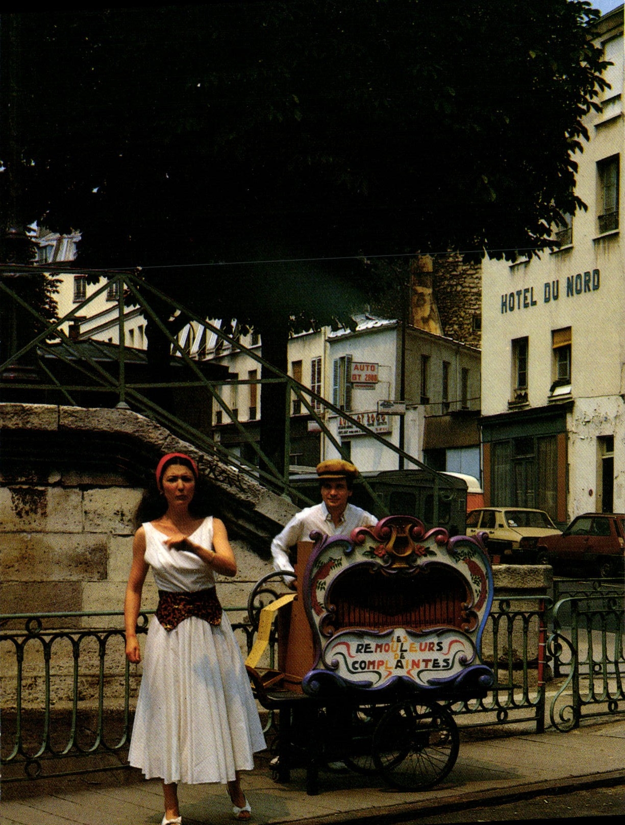 CPSM Paris X Quai Jemmapes Le Canal St Martin