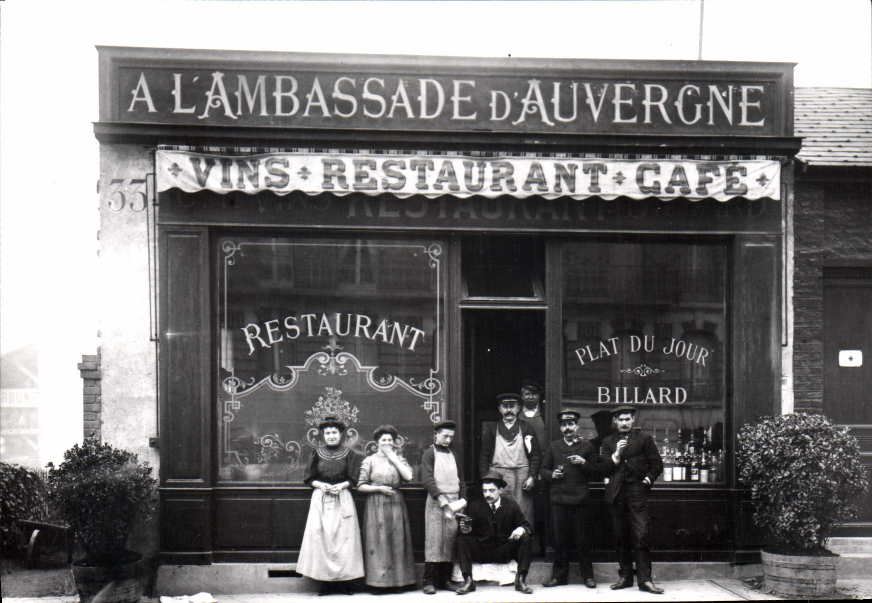 CPSM Paris 1900 Les auvergnats de Paris