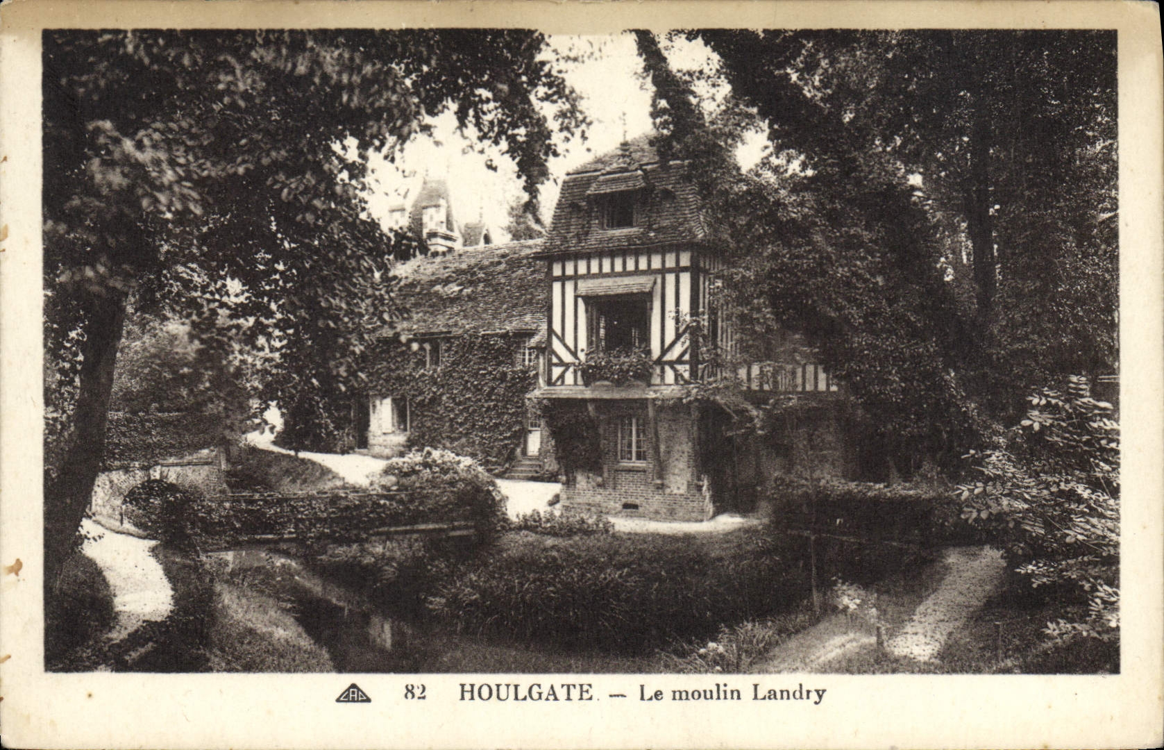 CPA Houlgate Le Moulin Landry 