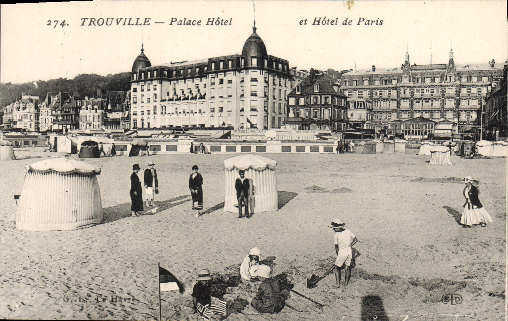 CPA Trouville Palace Hotel et Hotel de Paris