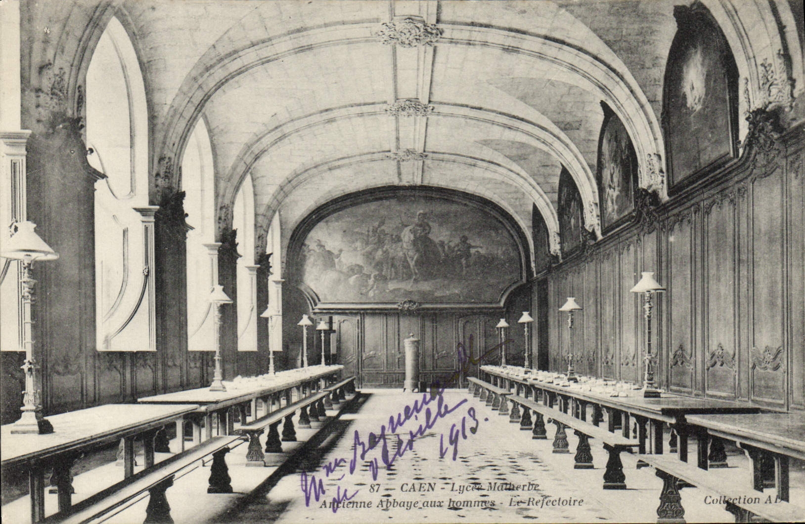 CPA CAEN Lycée Malherbe réfectoire