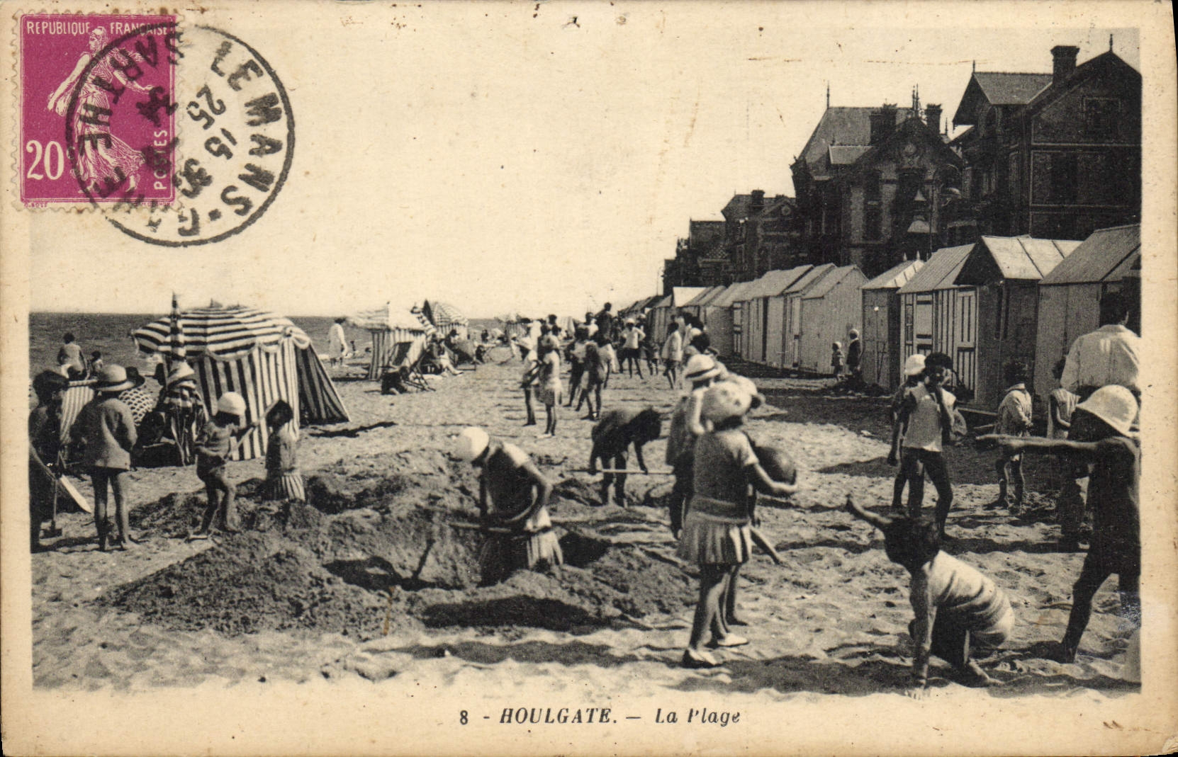 CPA Houlgate La Plage 