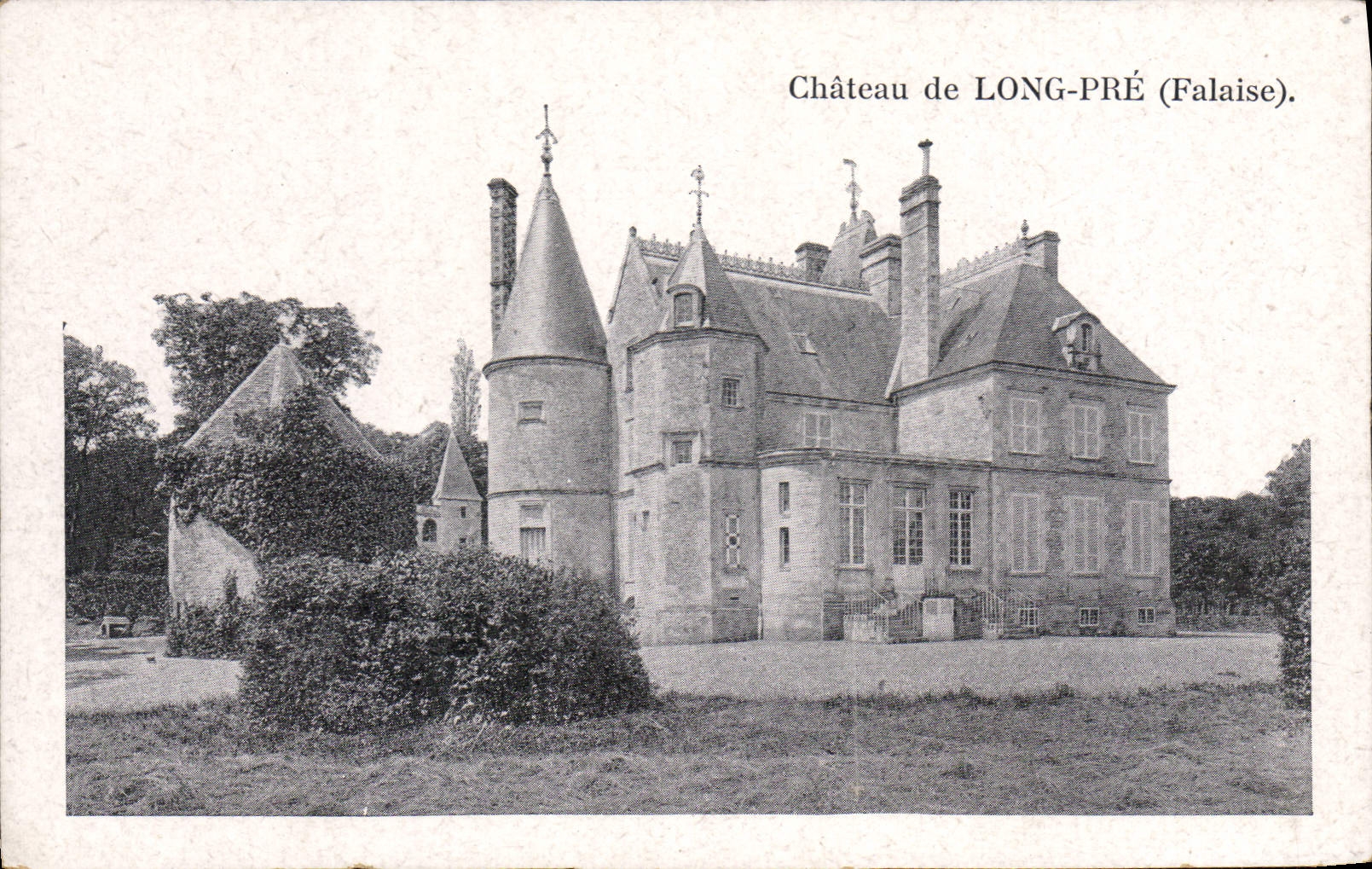 CPA Chateau de Long Pre Falaise 