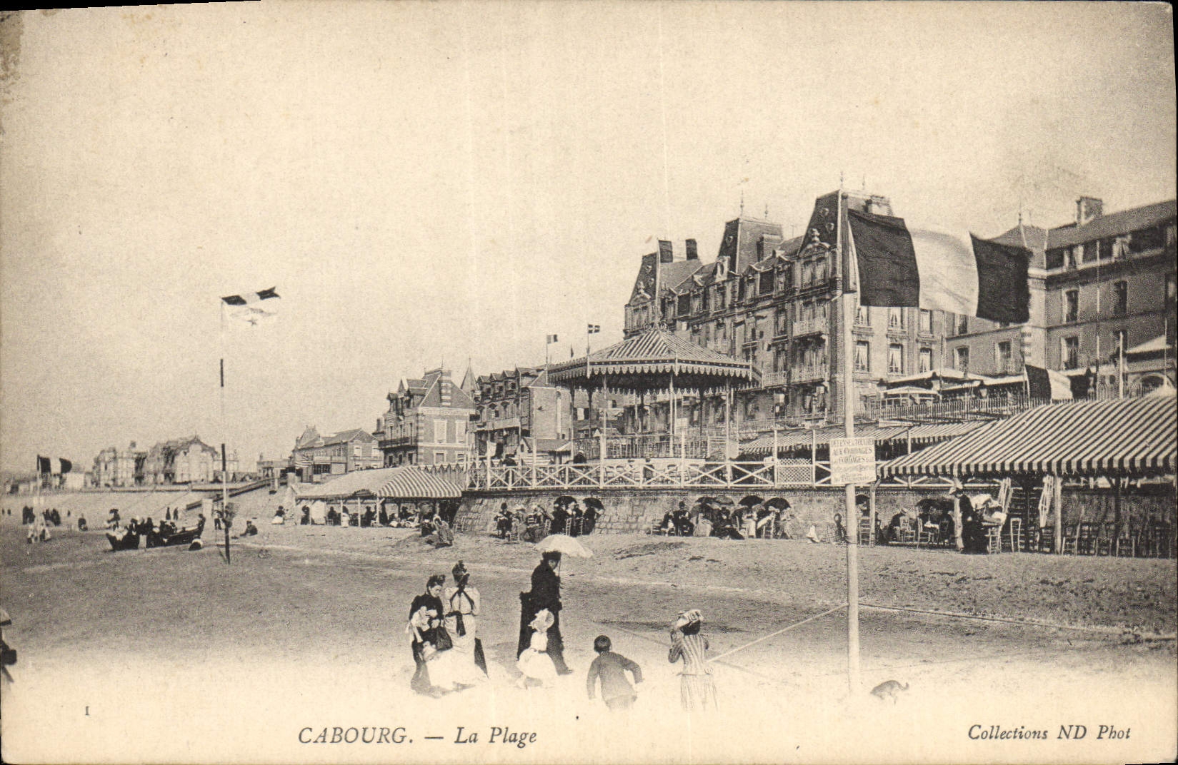 CPA Cabourg La Plage 
