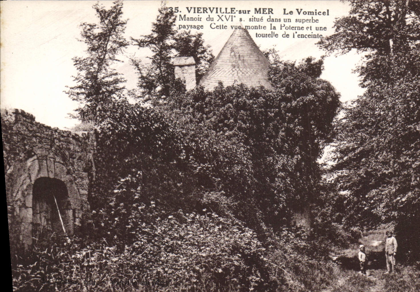 CPA Vierville sur Mer Le Vomicel 