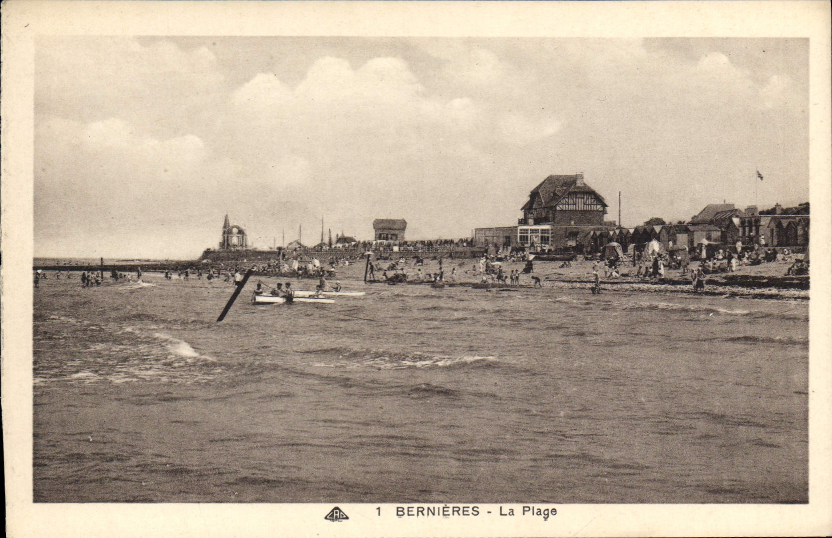 CPA Bernieres La Plage 