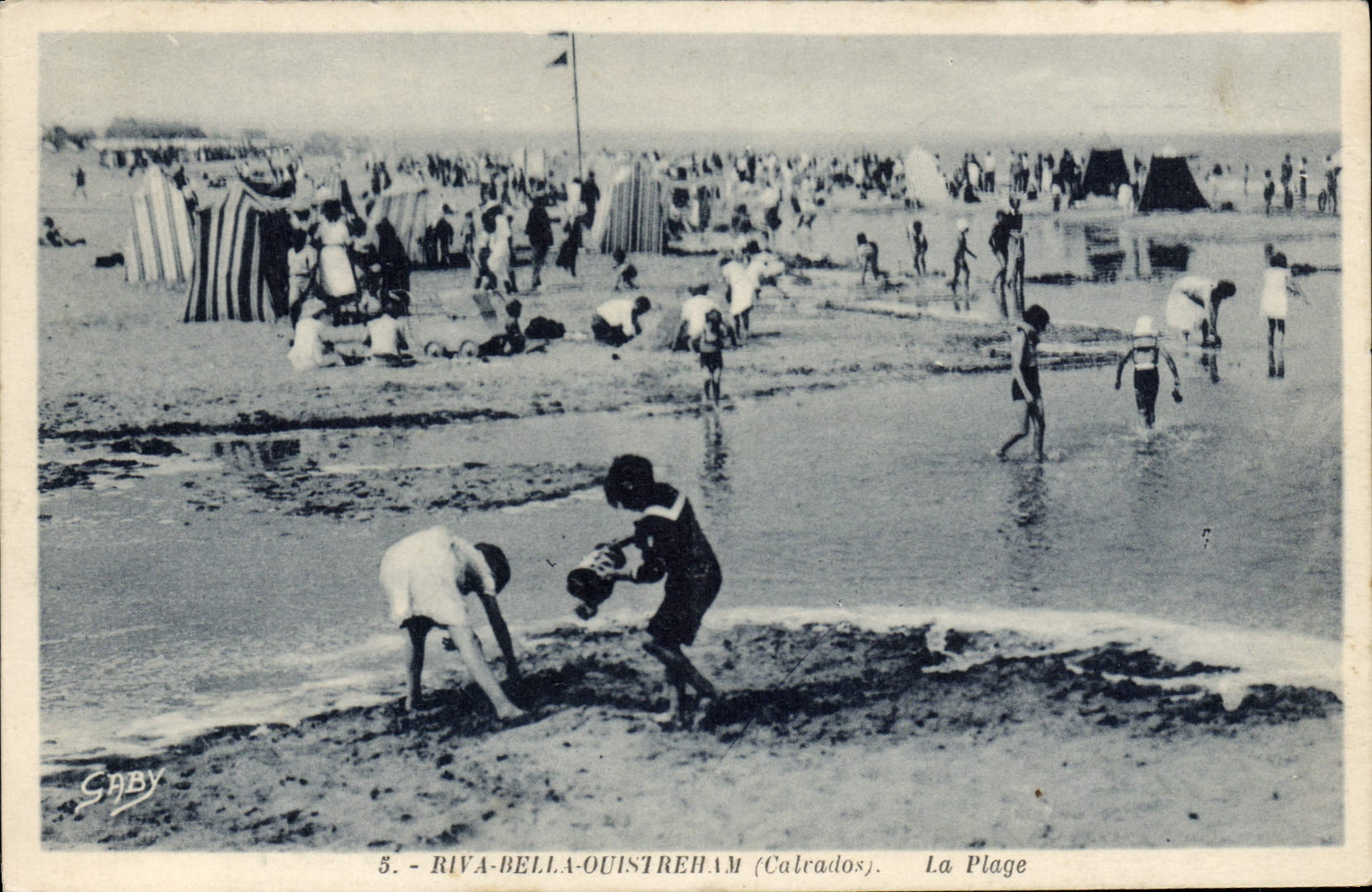 CPA Riva Bella Ouistreham Calvados La Plage