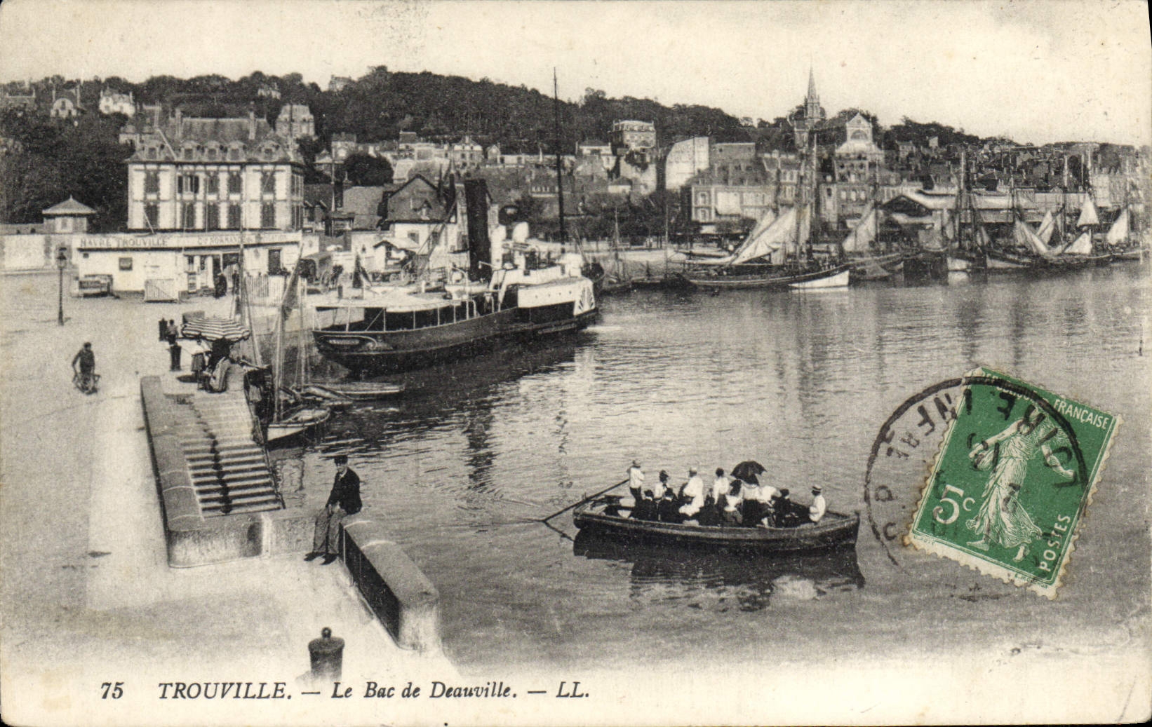 CPA Trouville le Bac de Deauville 