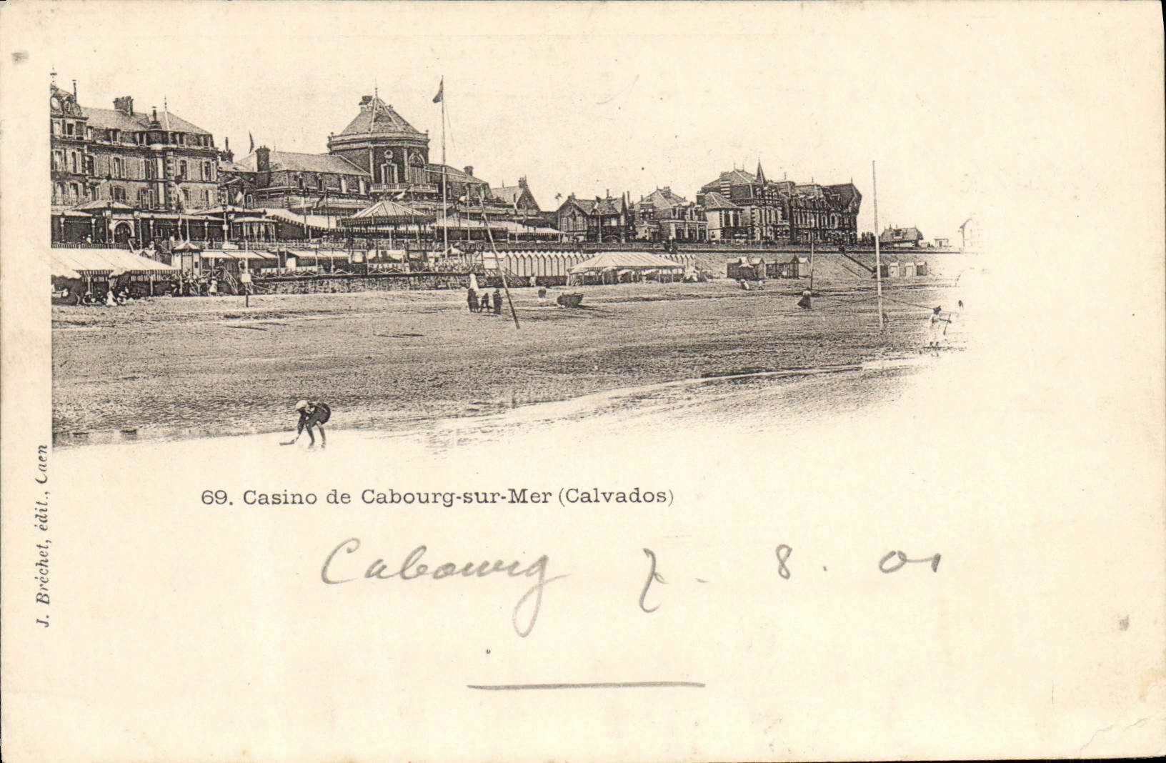 CPA Casino de Cabourg sur Mer Calvados 