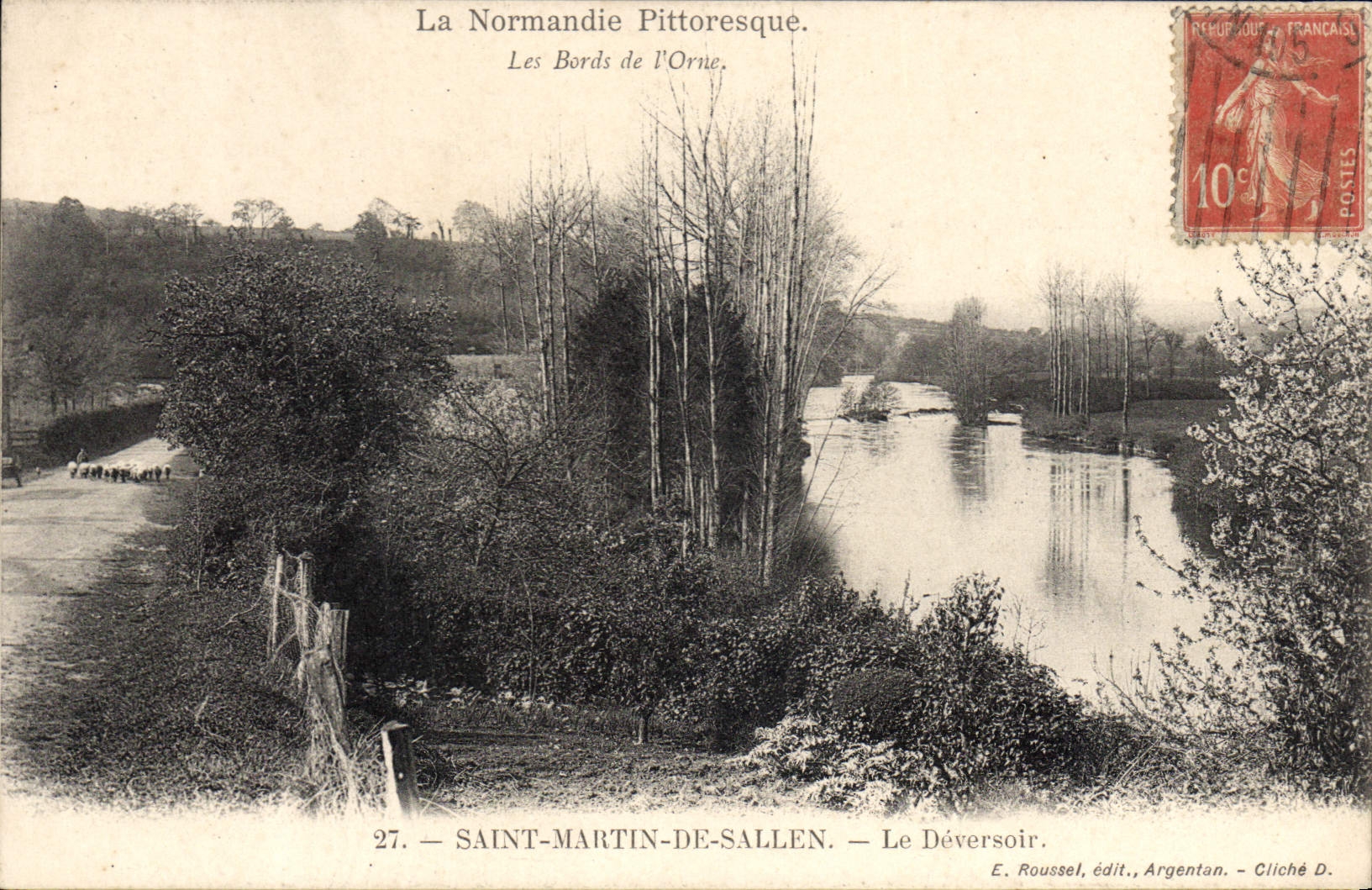 CPA Saint Martin de Sallen le Deversoir 