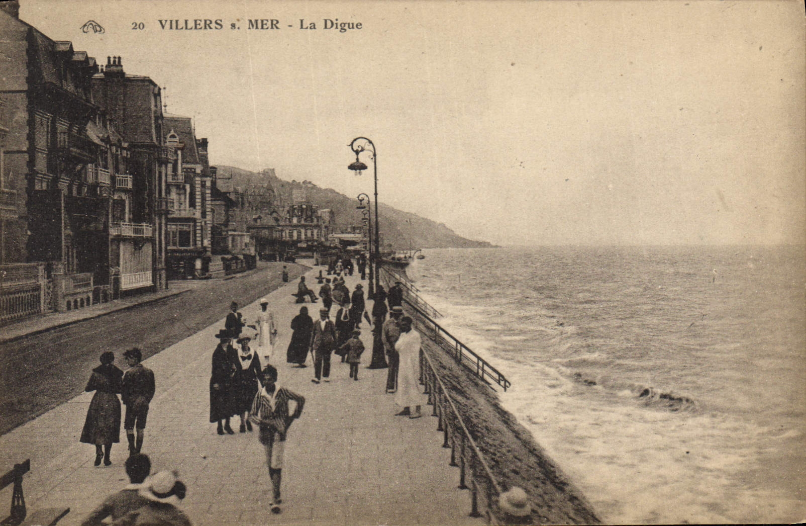 CPA Villers S mer la Digue 