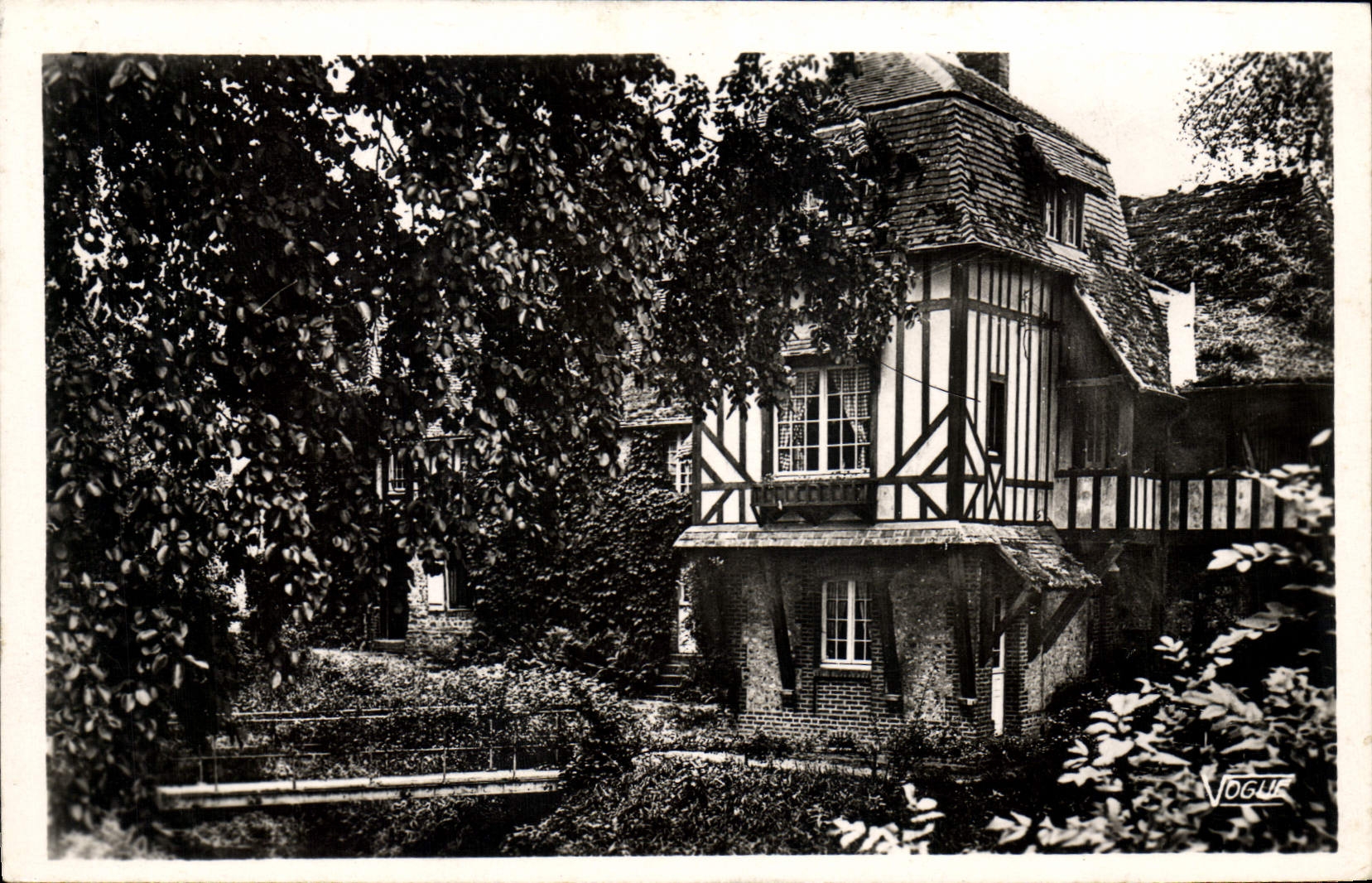 CPA Houlgate un site Pittoresque le Moulin Landry