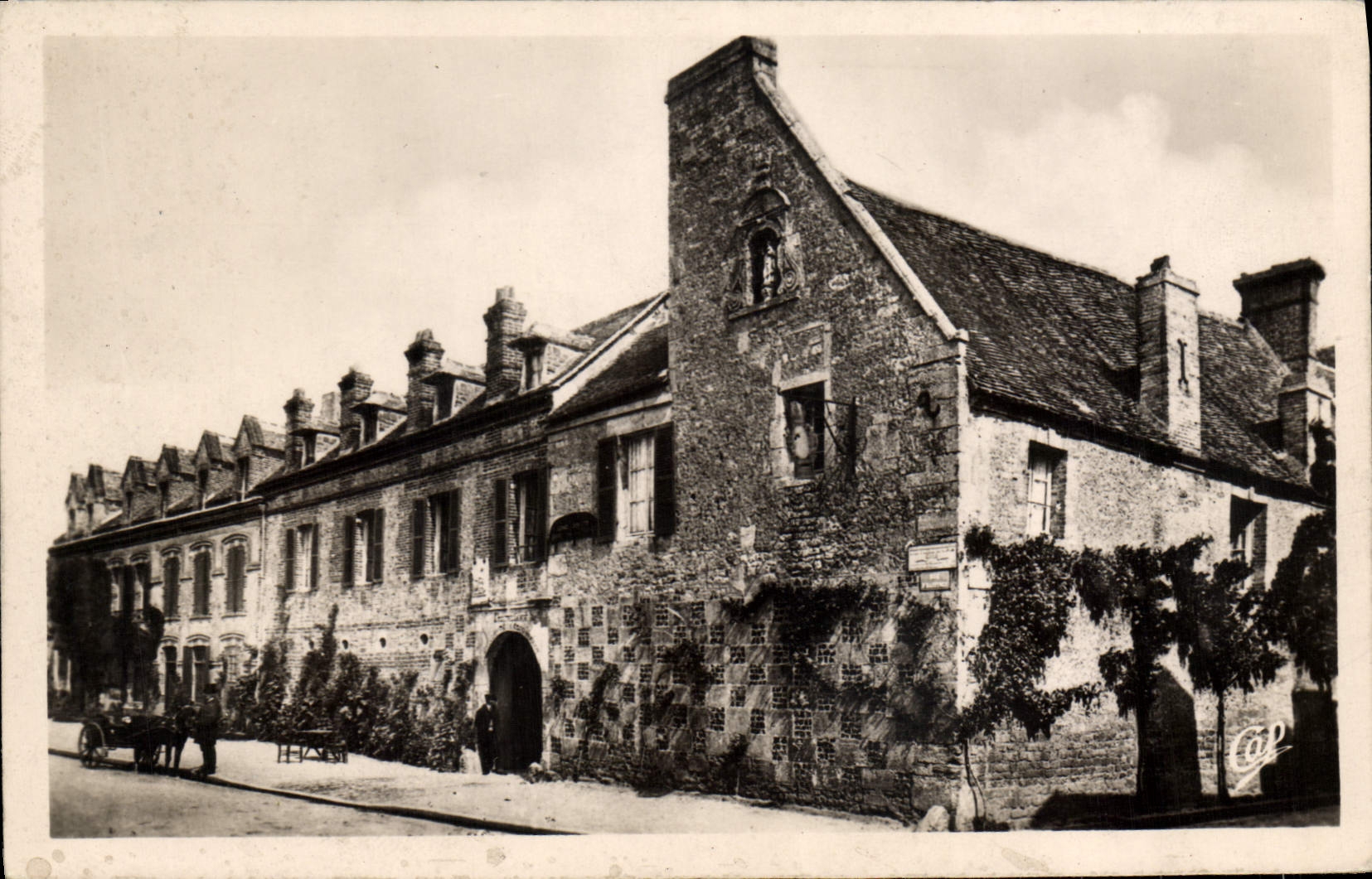 CPA Dives sur mer calvados Hostellerie de Guillaume le Conquerant