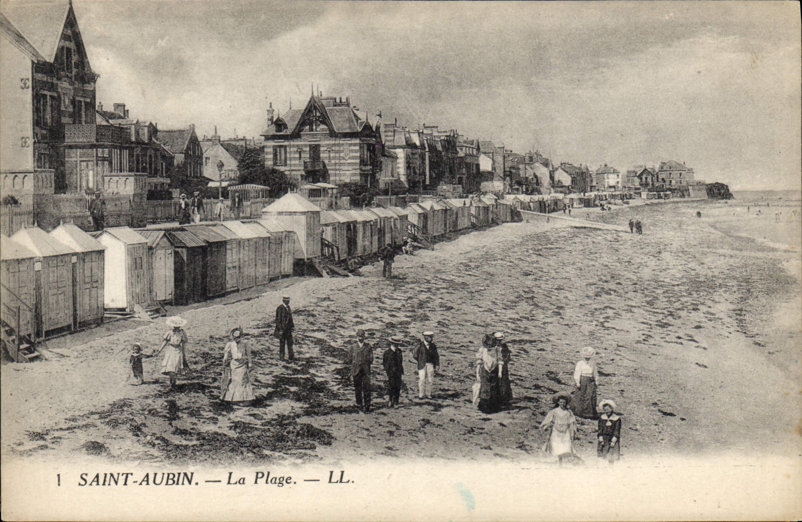 CPA Saint Aubin la Plage 