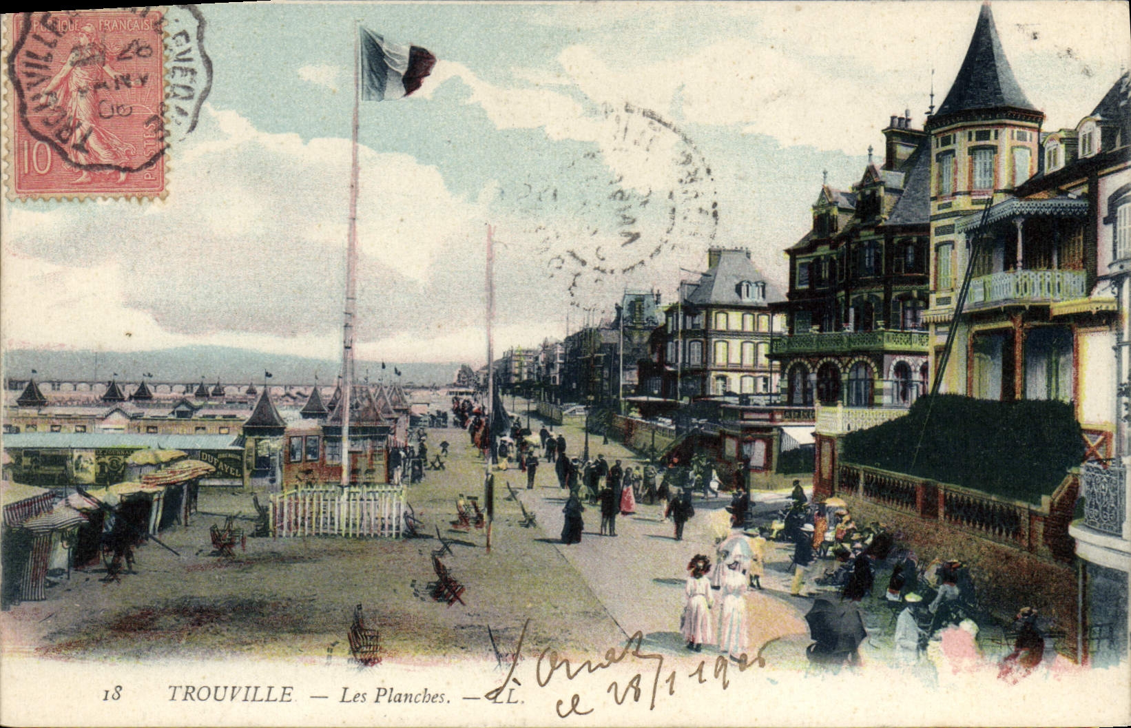 CPA Trouville les Planches 