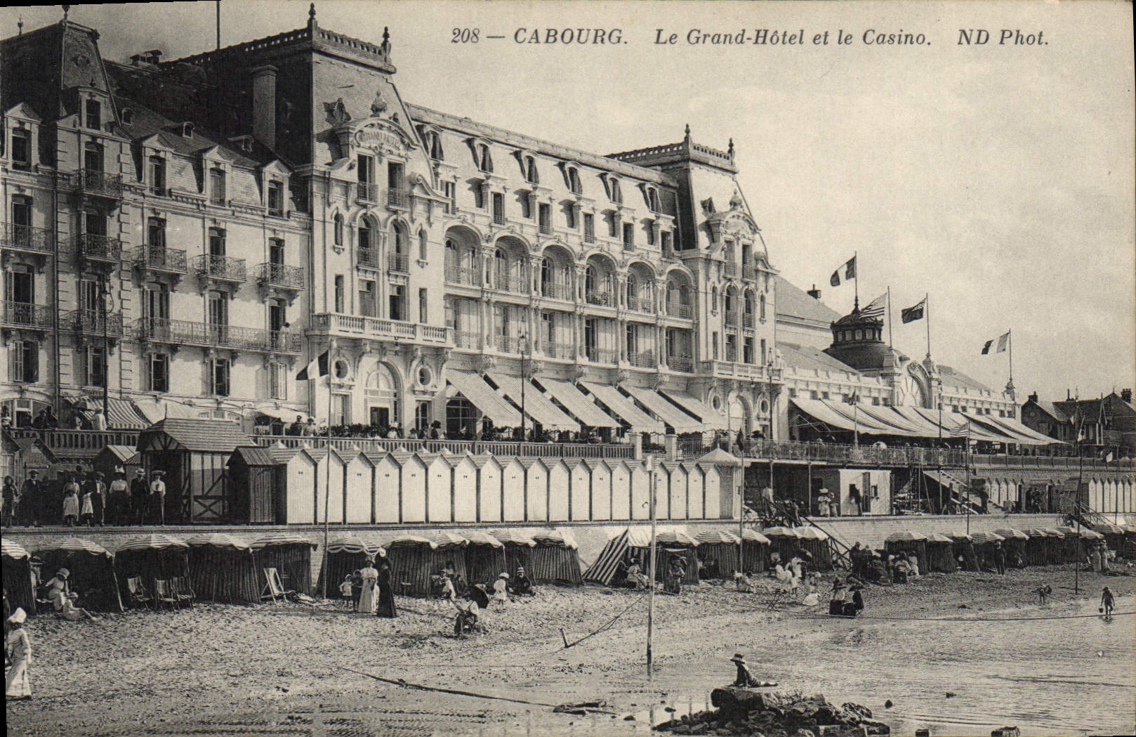 CPA Cabourg le grand hotel et le casino 
