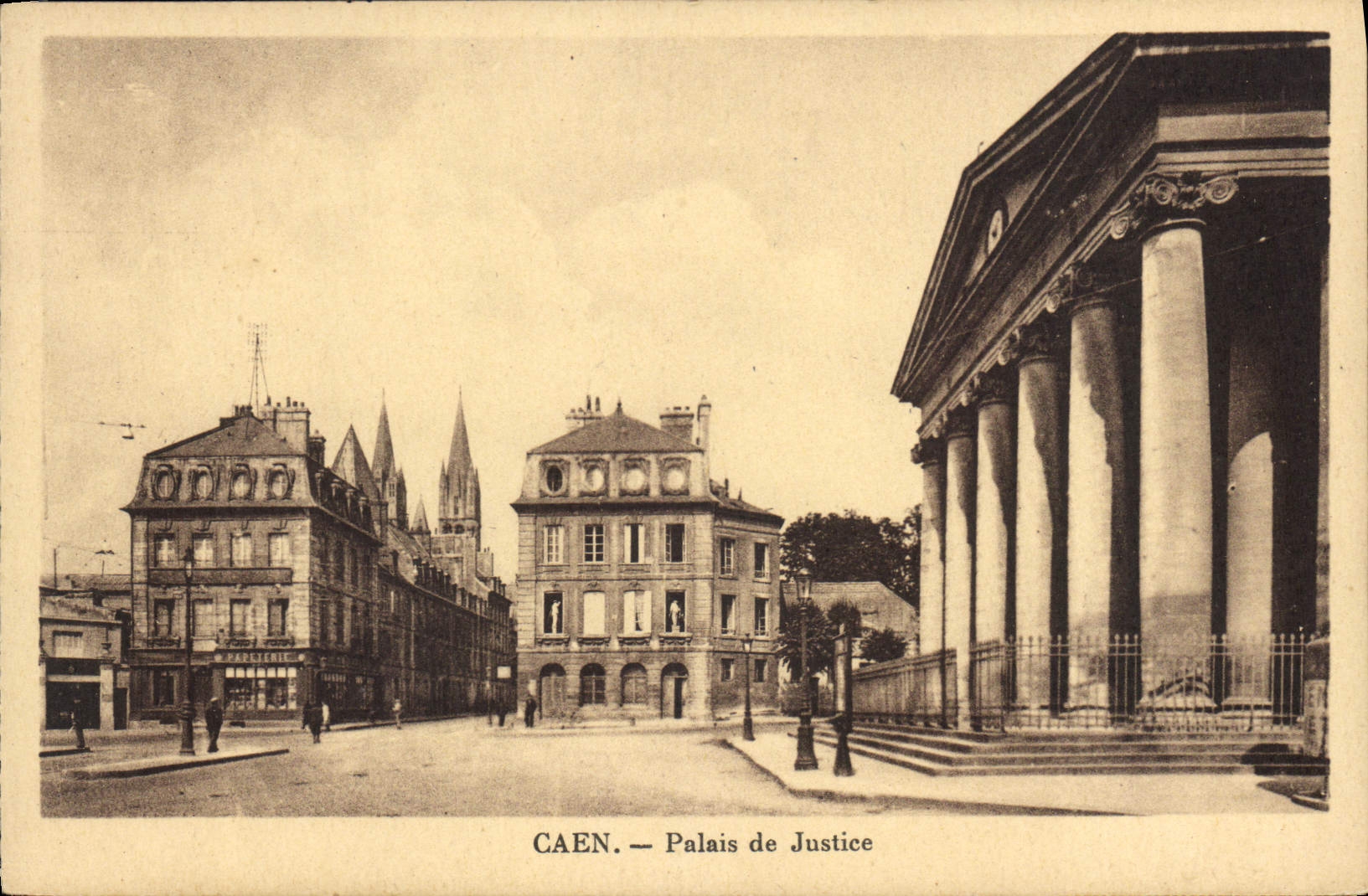 CPA Caen palais de justice 