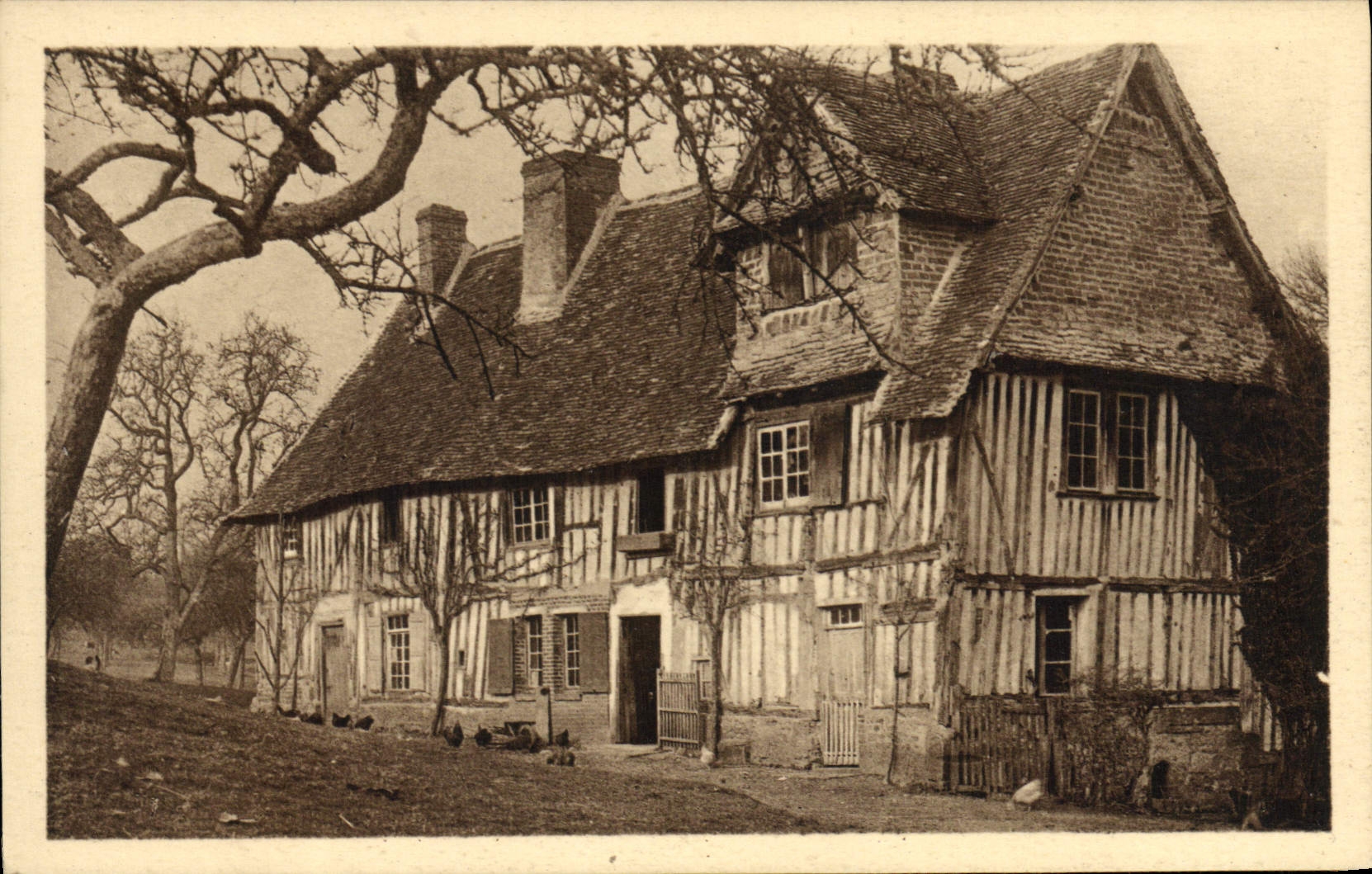 CPA Vieux Manoir Environs de Lisieux 
