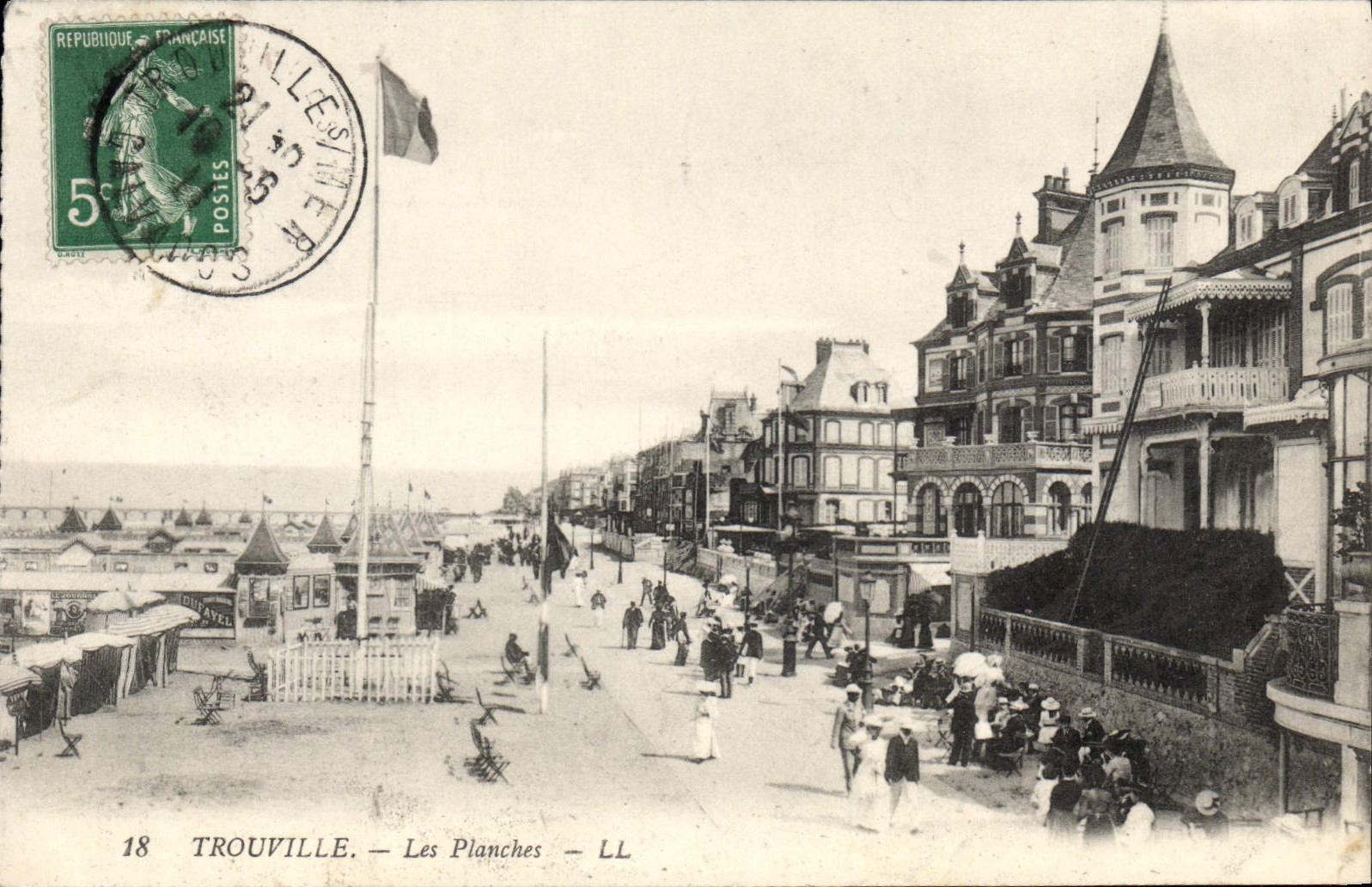 CPA Trouville les Planches 