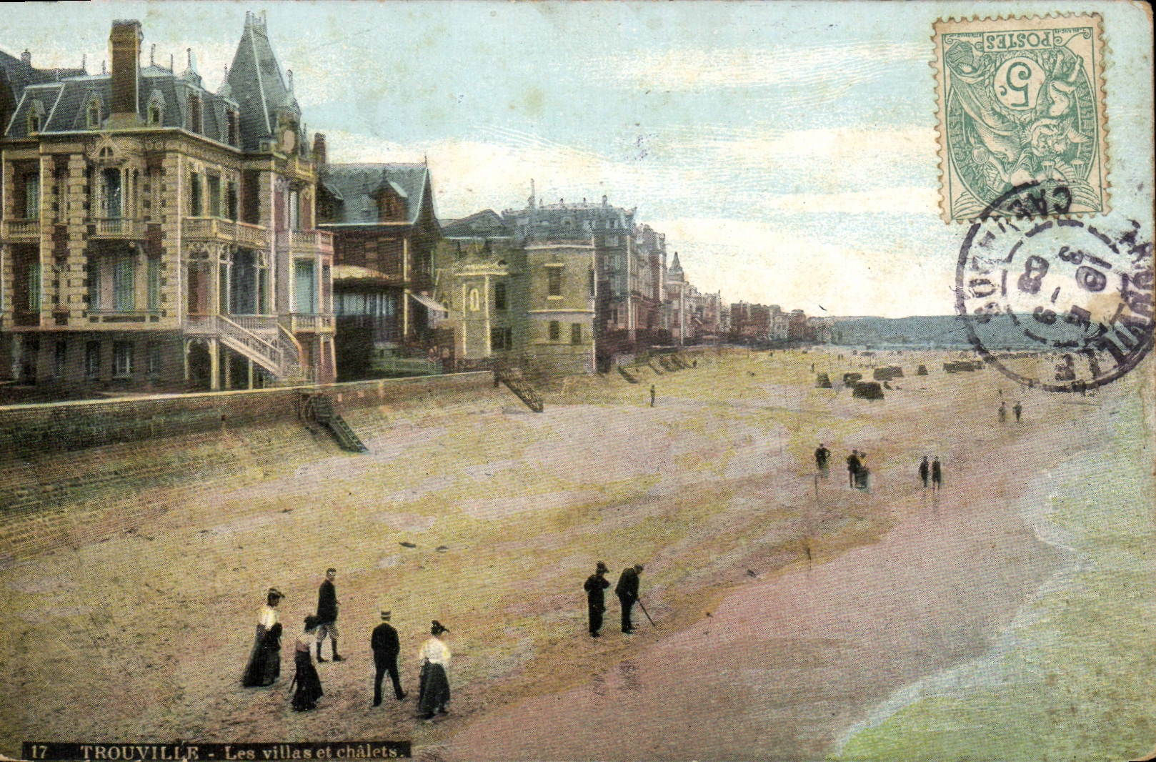 CPA Trouville les Villas et Chalets 