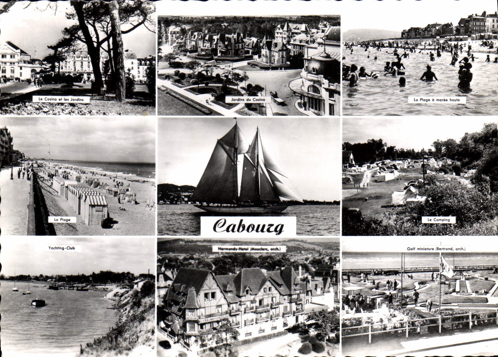 CPSM Cabourg Souvenir 
