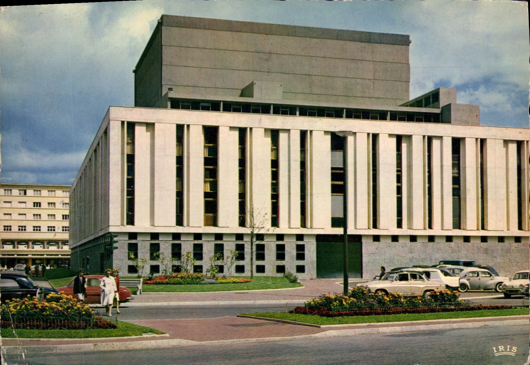 CPSM Caen le Theatre maison culturelle 