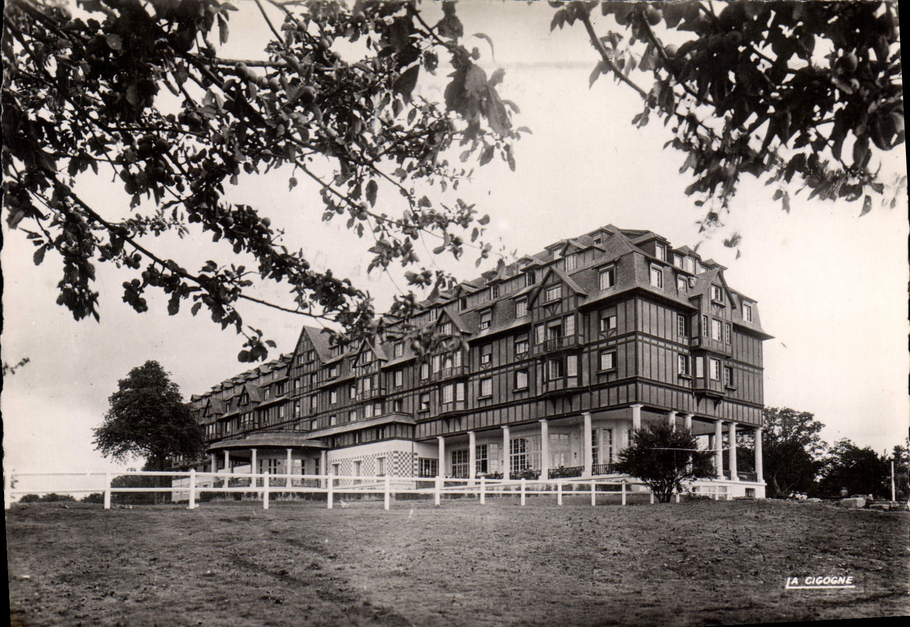 CPSM Deauville Calvados la plage tleurie New Golf hotel
